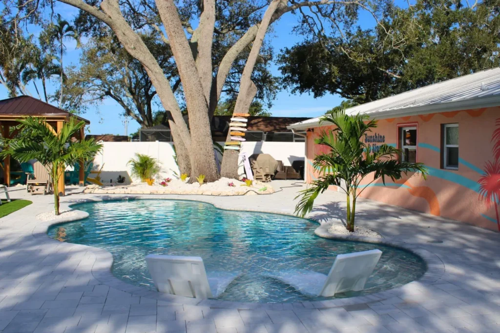 modern pool image