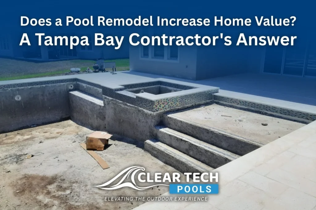 does a pool remodel increase home value
